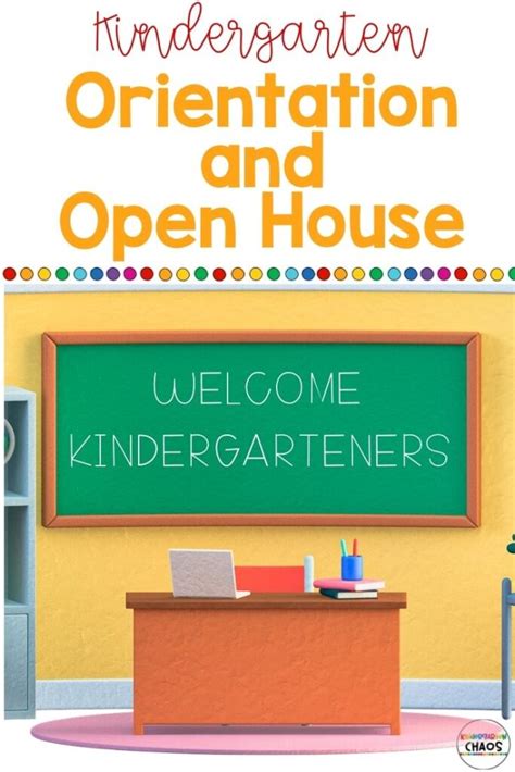 Kindergarten Orientation .